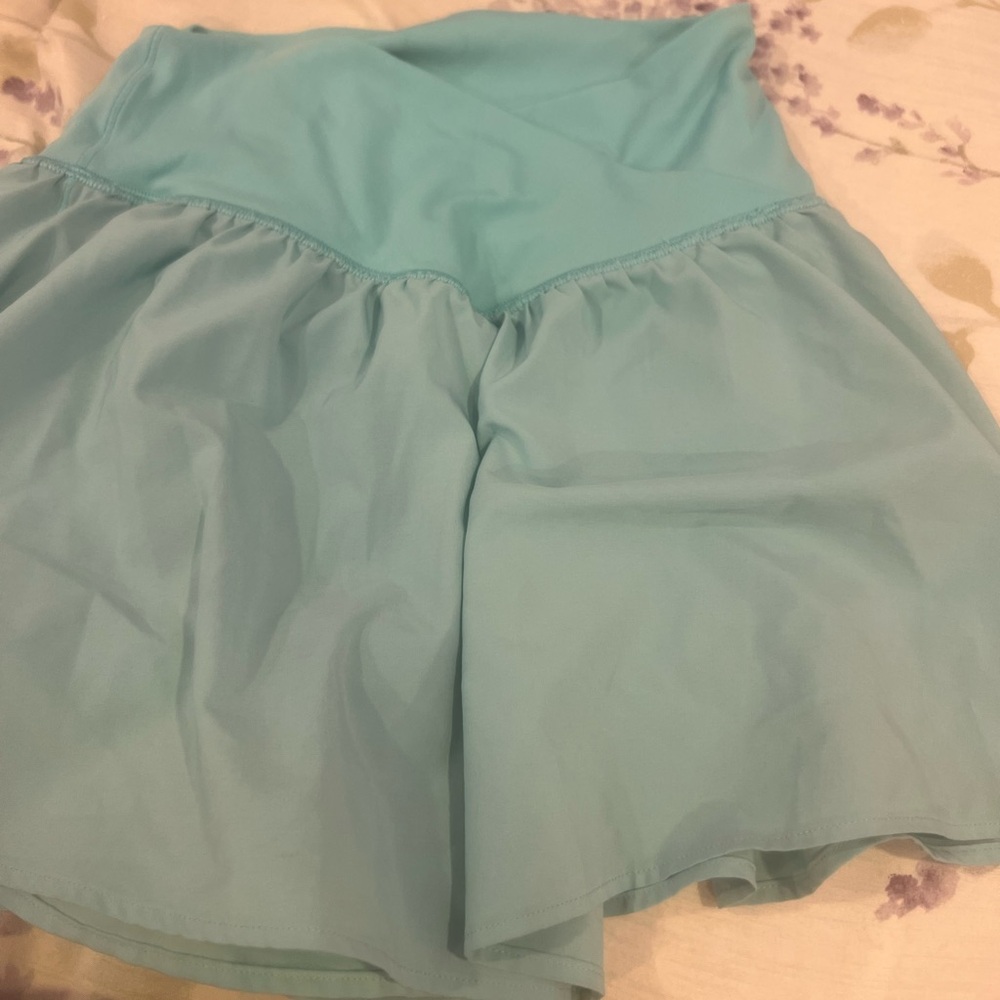 teal aerie butterfly shorts